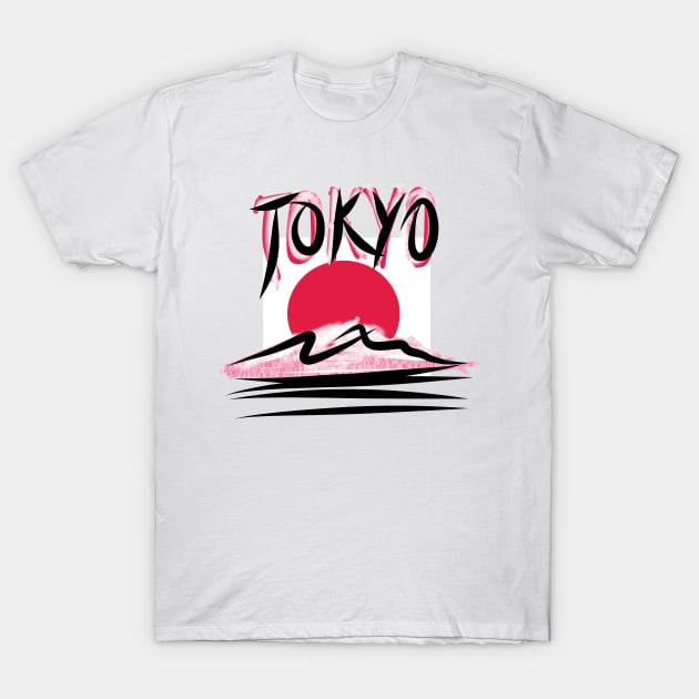 Tokyo T-Shirt by Grafititee